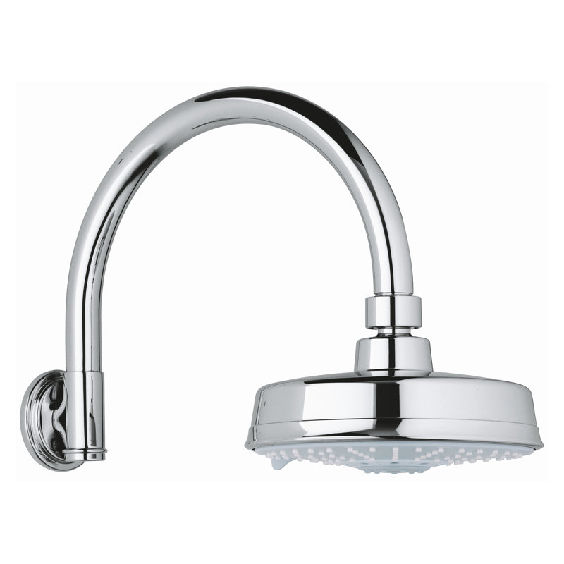 Rainshower™ Rustic Rain Shower Head with DreamSpray, Starlight Chrome
