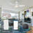 Raenah 44'' Ceiling Fan with LED Lights