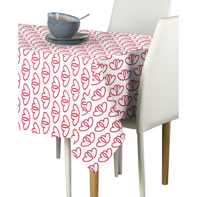 Mcauliffe A Pair of Hearts Milliken Signature Tablecloth