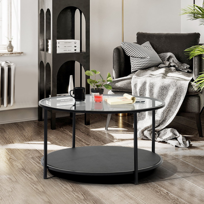 Valborg Four Leg Coffee Table with Storage