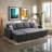 ACG- 102" Sackcloth 6-Piece Living Room Sofa Bed-137351794