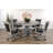 Sawyer Twain 53" 8 - Player Reversible Poker Table with Chairs Set