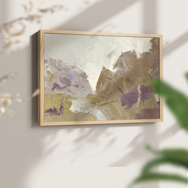 Fall Clearing Variation 2 -Framed Print - Restickable, Naturel, H 11 po x l 14 po