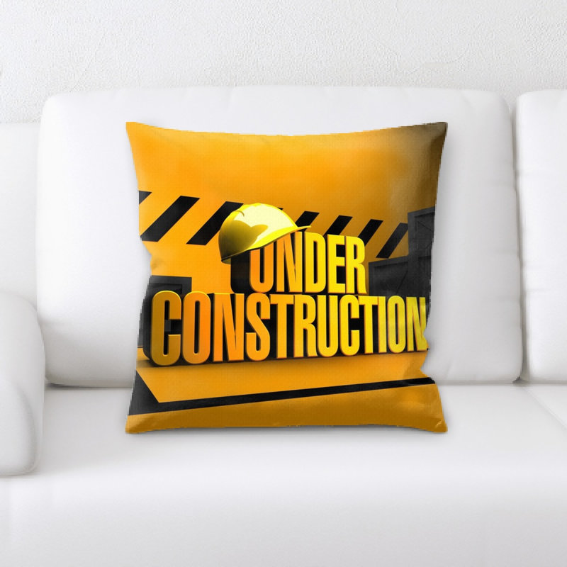 Coussin décoratif sous le lit