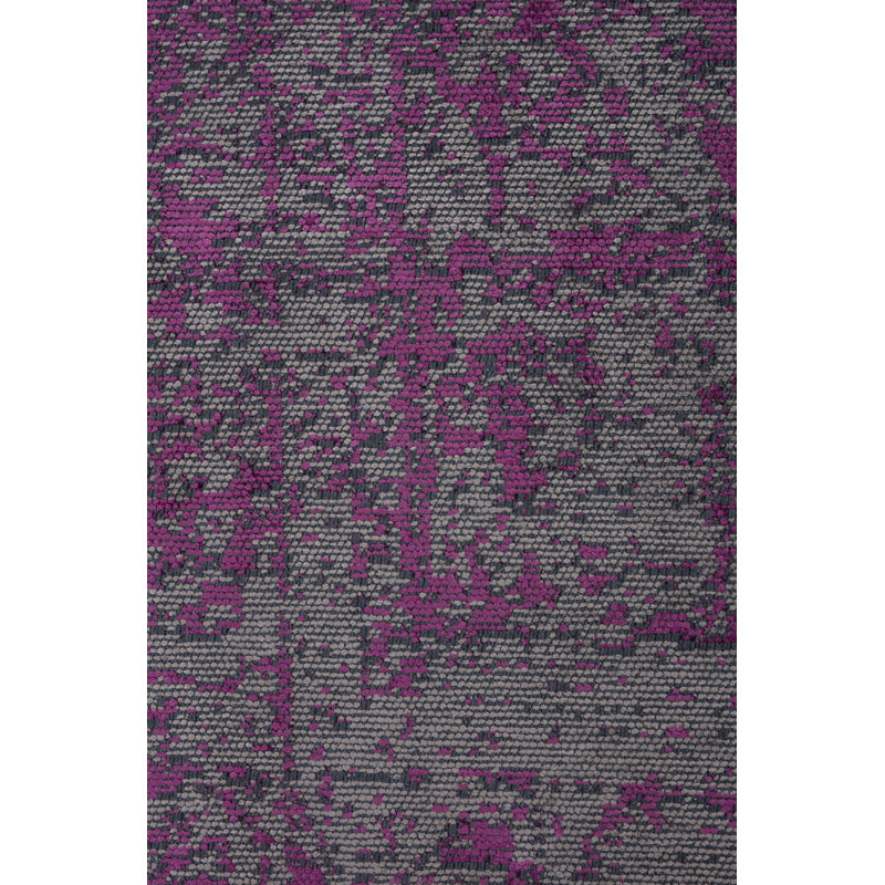 Rapture Gray/Purple Oriental Luxury Area Rug, Rectangle 7'10" x 11'2"