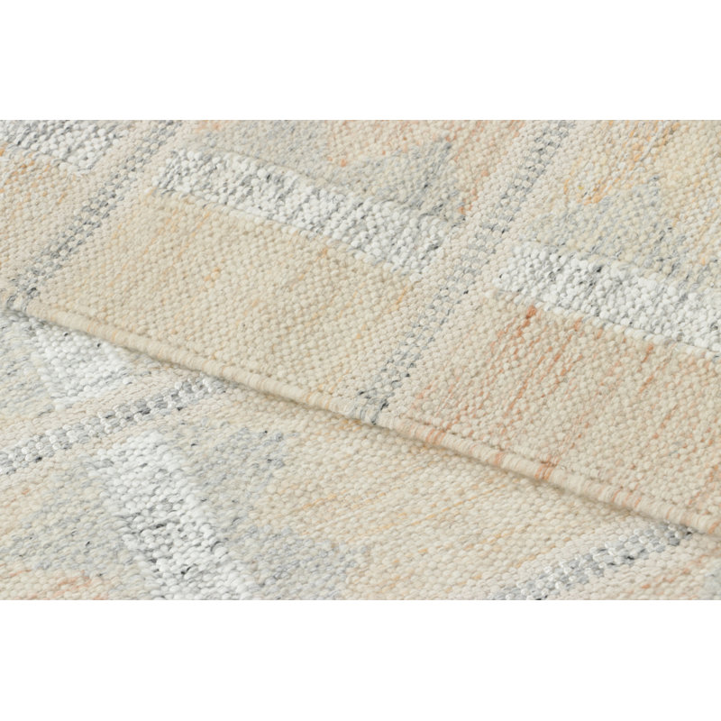 Rug & Kilim’S Scandinavian-Inspired Rug, Beige With Geometric Patterns