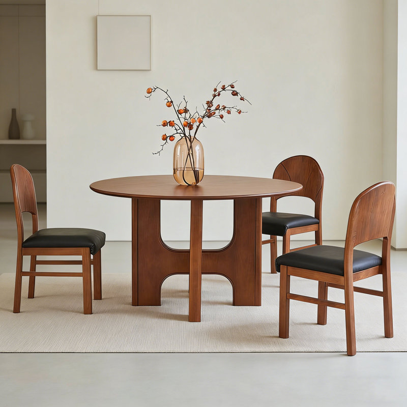 Almanza, 7 Pieces: Table, 6 Chairs, 29.9" H x 55.1" W x 55.1" D