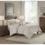 Ensemble d'édredon en fil de coton 3 pièces pour lit double / grand
