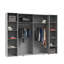 Debarr 4 Door Wardrobe-59390038-114011905