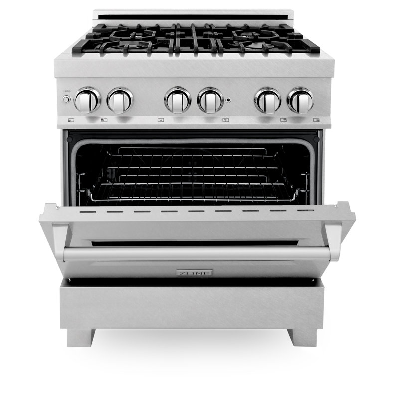 ZLINE 30" Legacy Dual Fuel Range, Satin Stainless Steel