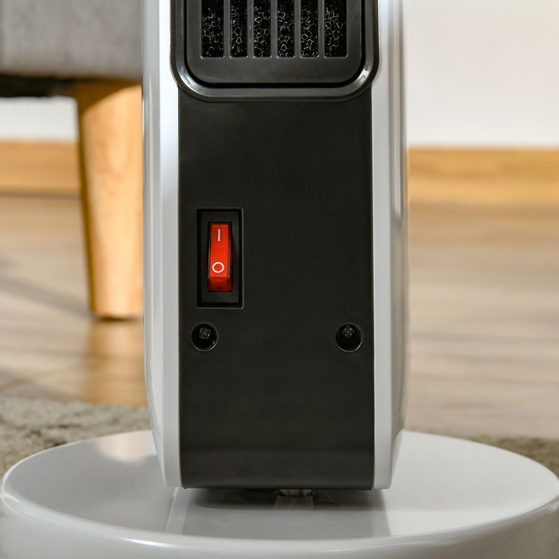 Belfry Heating Velda 2200W 7507 BTU Electric Tower Space Heater with Adjustable Thermostat