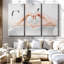 Impression romantique sur toile-98865358