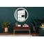 Huldar Glass Flat Wall Mirror