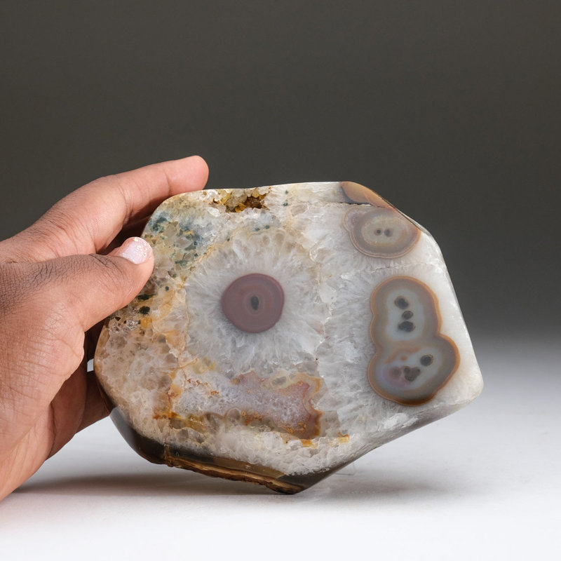Blue Banded Agate Slice