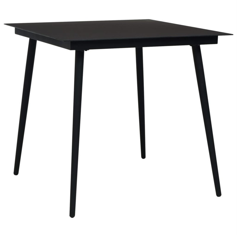 Perrin Square Dining Set, 29.1" H x 31.5" W x 31.5" L, 4