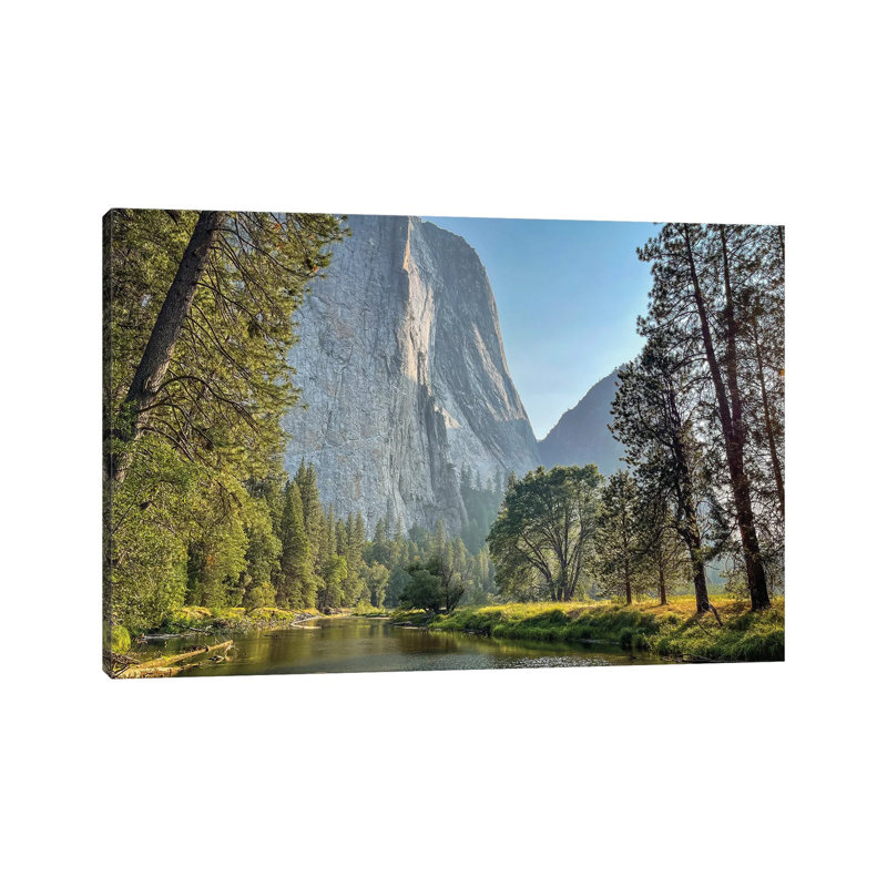 Yosemite Morning Majesty - reproduction d'art sur toile tendue, H 8 po x l 12 po, Toile tendue, Ne s’applique pas