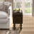 Solid Wood Accent End Table with Single Drawer-1901163956