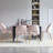 Open Back Dining Chairs, Velvet, Golden Leg-948641797