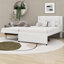 Lit plateforme tapissier avec lit gigogne-1461567766