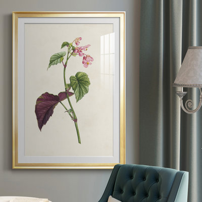 «Pretty Pink Botanicals VI» - reproduction de cadre photo