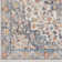Ashraf Traditional Boho Dark Blue Area Rug