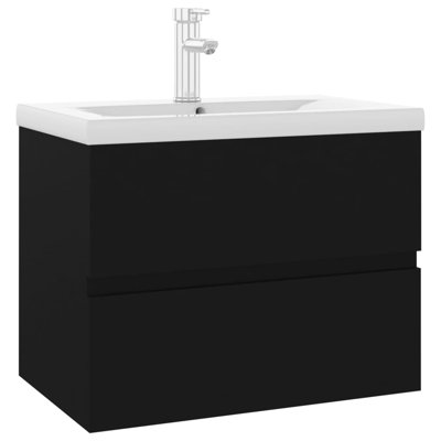 Dynisty 395mm Wall Hung Single Vanity Unit