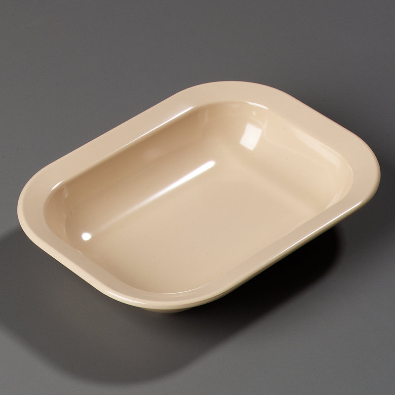 Assiette de service compartimentée, Brun clair