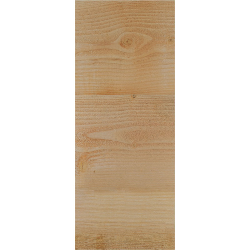 Corbeau alpin avec contre-plaque, H 20 po x l 8 po x P 12 po, Sapin de Douglas, Sciage brut