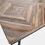 Teak Metal Base Dining Table-352113710