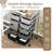 Milin 10 Drawer Storage Drawer with Locking Wheels-1669953600
