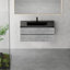 Meuble-lavabo mural moderne pour salle de bain
