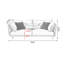 Causeuse coussin orange en cuir véritable-1660130631