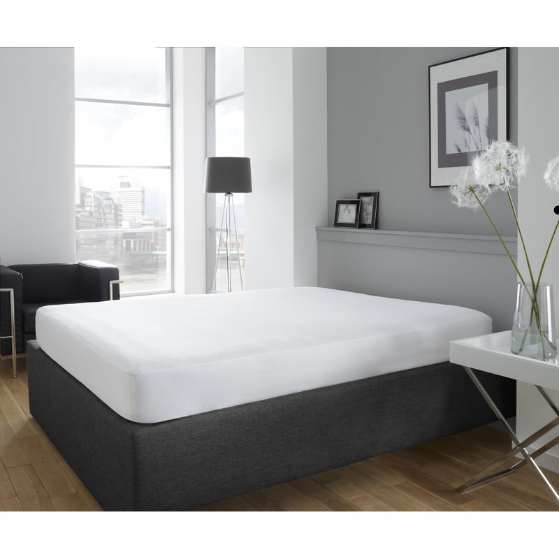 Waterproof Fitted Mattress Protector Case Pack, Double (4'6), 11.8