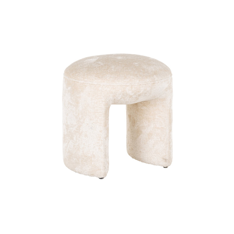 Repose-pieds Fargo, Blanc