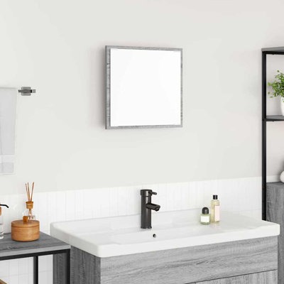LED Bathroom Mirror Wall-Mounted 40 X 8.5 X 37 Cm