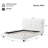 Valoria Upholstered Platform Bed With Pillow-Back Headboard-126534537