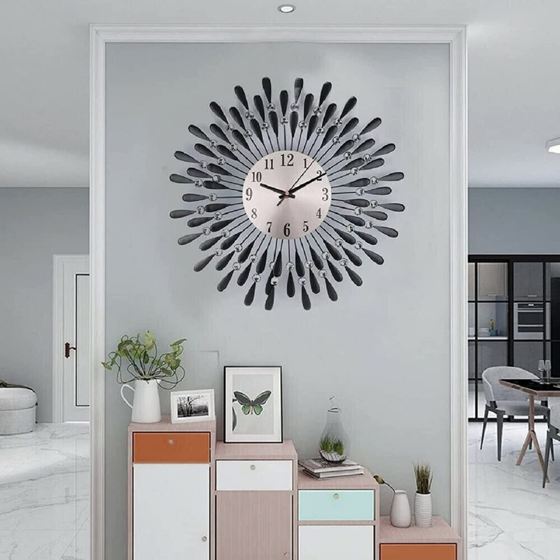 Antoinae Metal Wall Clock
