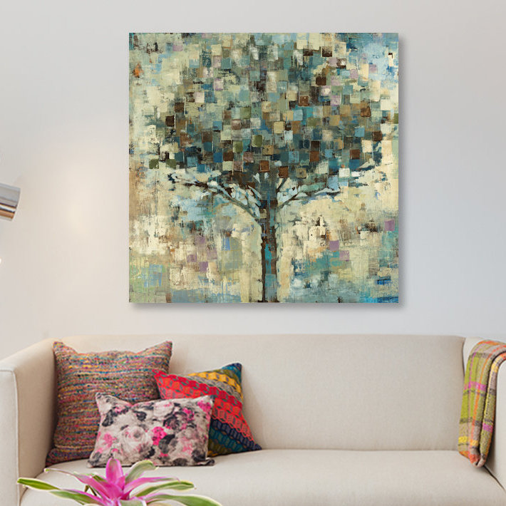 «Sun Shower», reproduction sur toile, H 48 po x l 48 po x P 1,5 po, Toile tendue, Pas de tapis