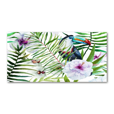 Tropic Toucan - Wrapped Canvas Print