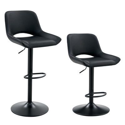 Ensemble de 2 tabourets de bar réglables Modern
