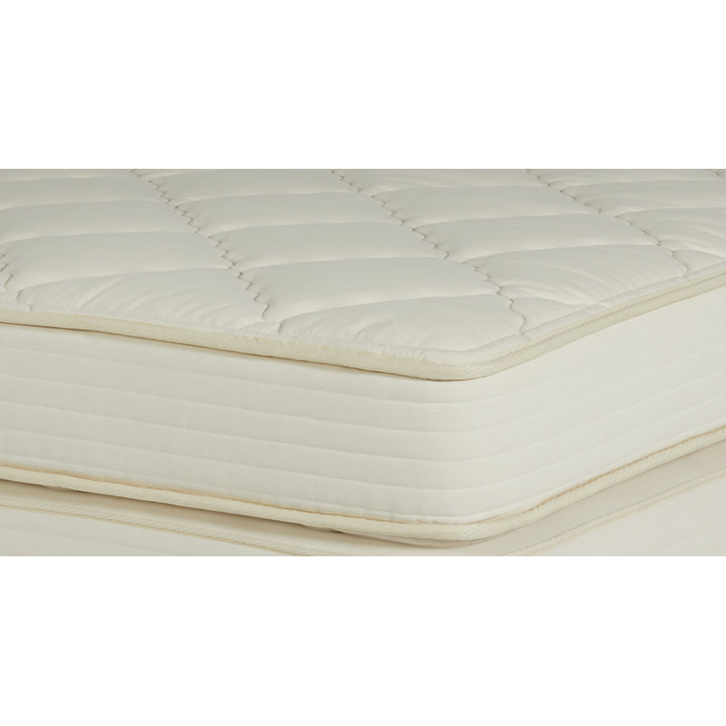 Natural 7.5 in. Medium Latex Mattress, Queen