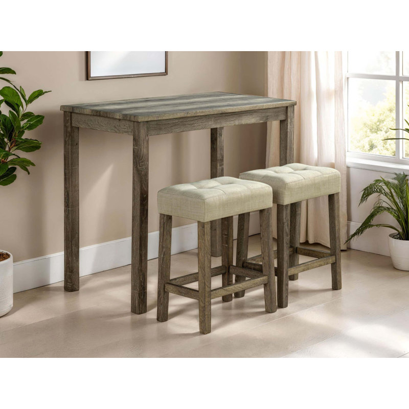 Ensemble de salle à manger 3 pièces Modern Transitional