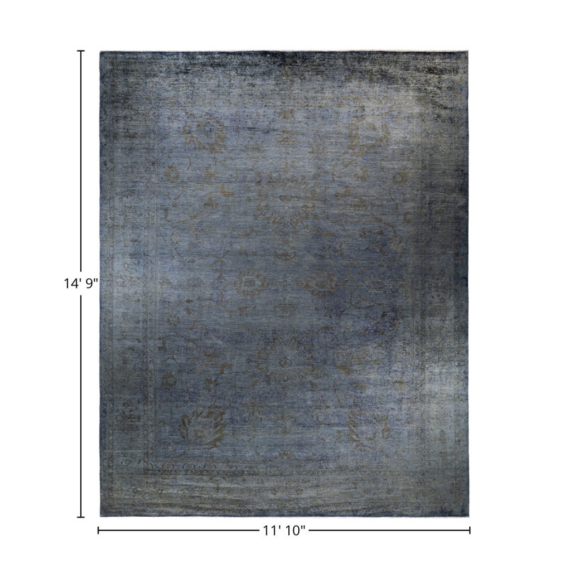 Zarrien One-of-a-Kind 11' 10" X 14' 9" Hand Knotted Area Rug