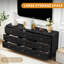  Commode 9 tiroirs de style minimaliste rétro -126230436