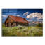 Art mural en verre The Old Mountain Cabin 'par Rick Berk-1960685456