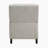 Littzy 30" Modern & Contemporary Push Back Textured Fabric Reclining Chair with Nailhead Trim & Exposed Wood Feet-1003302142