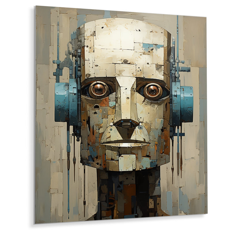 «The Art Of Robotics I» sur, H 20 po x l 12 po x P 1 po