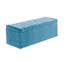 Safar Wide Velvet Rectangle Solid Color Standard Ottoman Box with Storage-116641410-116641424