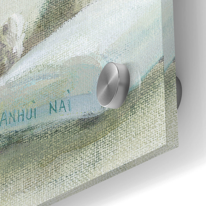 Art mural en verre «Refreshing Bath 1» par Danhui Nai, H 24 po x l 24 po