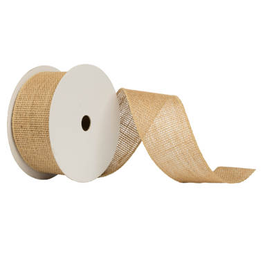 EBP INC 4 Premium Burlap Roll 100 Yards Sewn Edges Ribbon